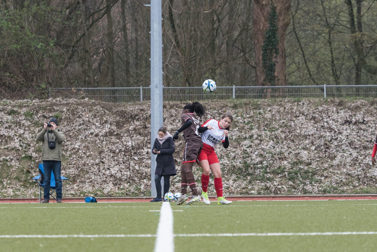 Bild 159 - B-Juniorinnen Walddoerfer - St.Pauli : Ergebnis: 4:1